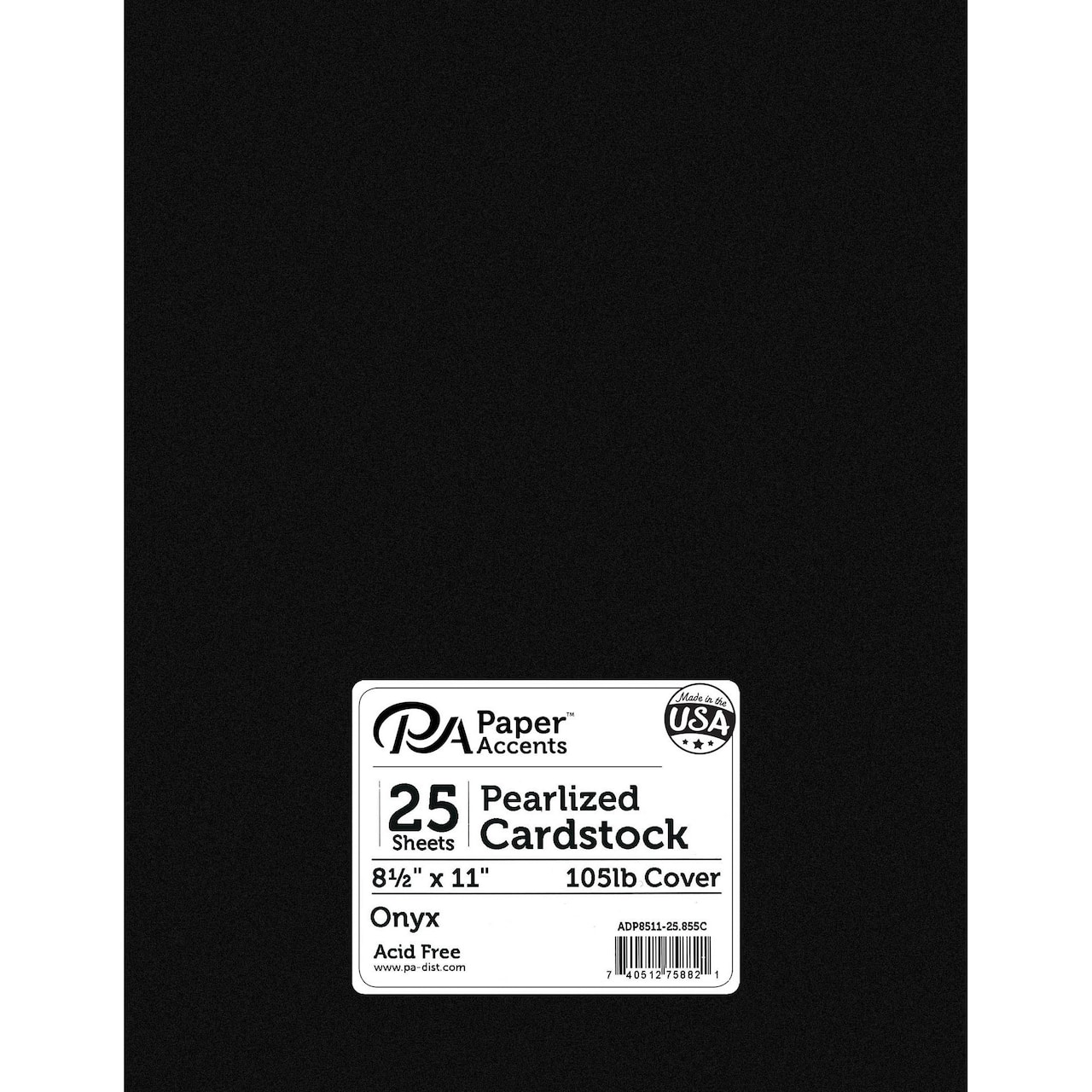 PA Paper™ Accents 8.5" x 11" Pearlized 105lb. Cardstock, 25 Sheets